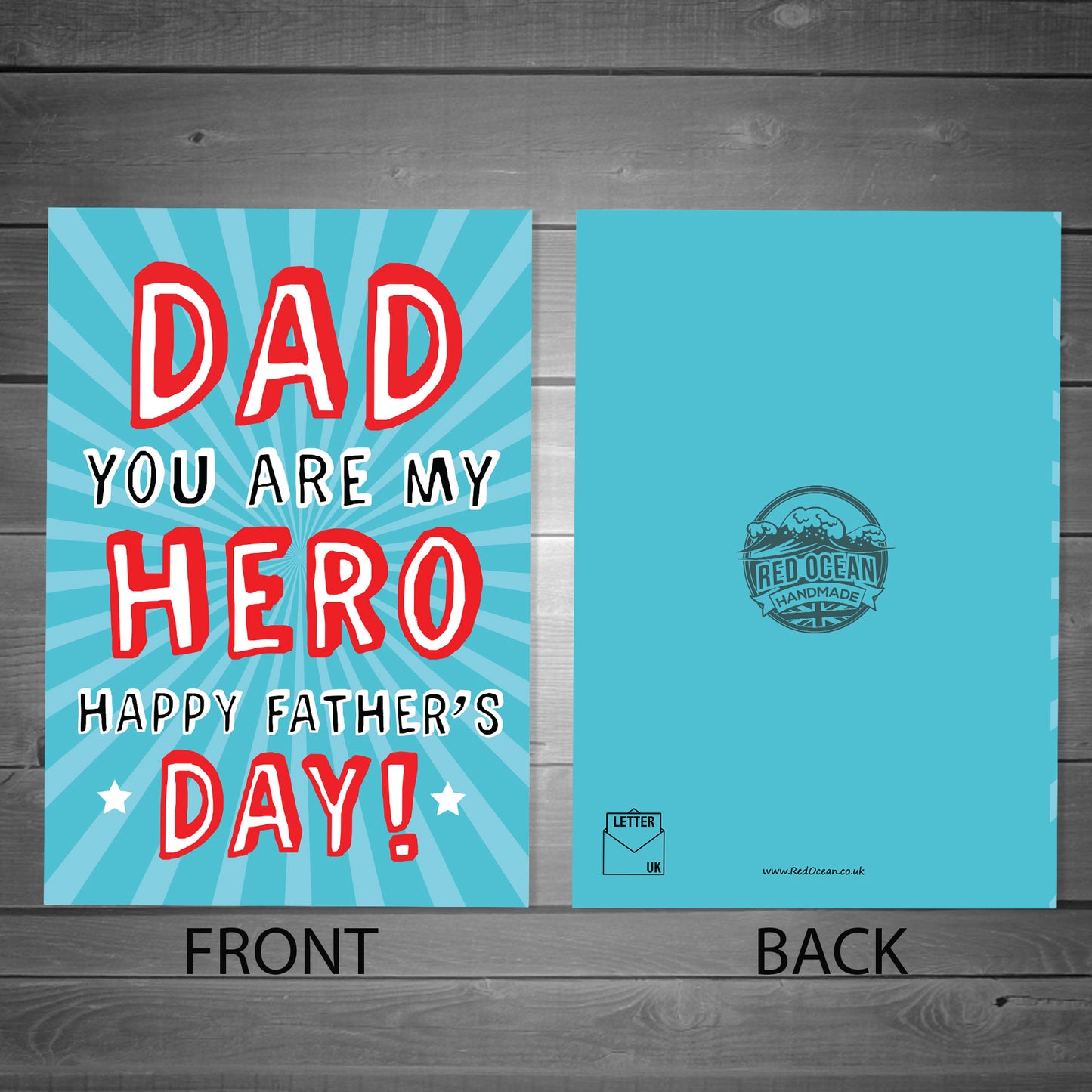 Funny Happy Fathers Day Card For Dad Daddy Novelty Dad Card