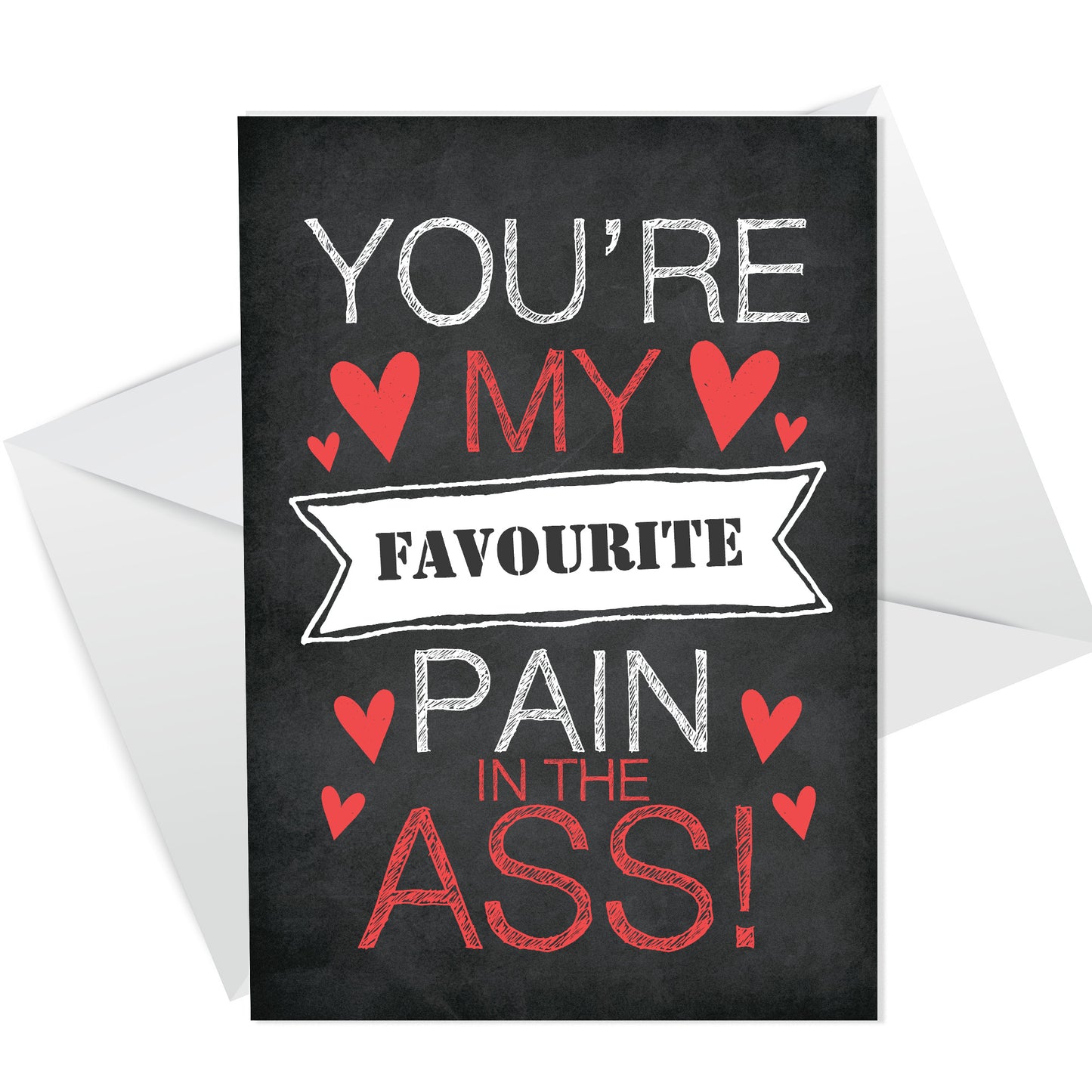 Funny Boyfriend Gift For Birthday Wood Heart And Card Joke Rude