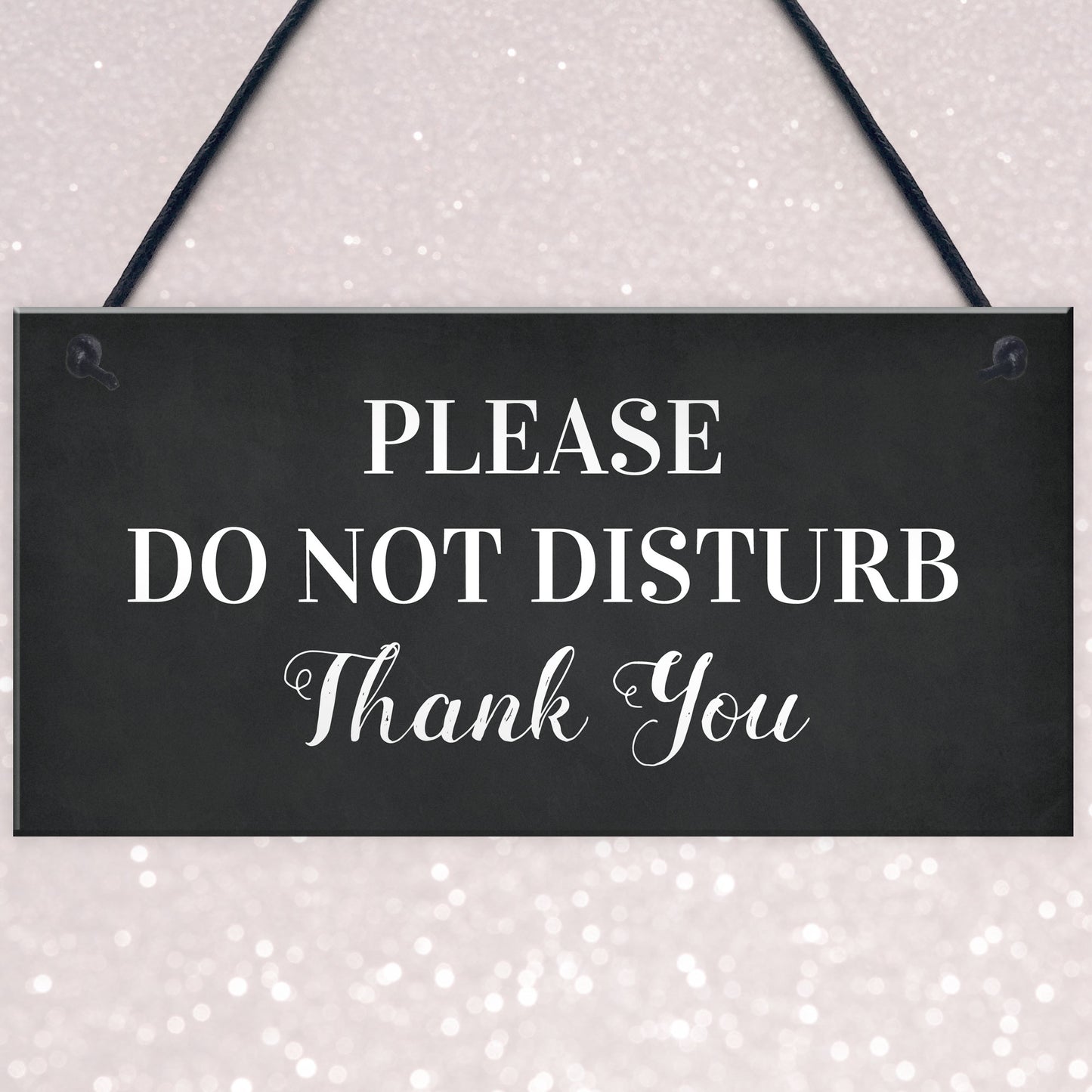Do Not Disturb Thank You Door Sign Hotel Guest House Sign