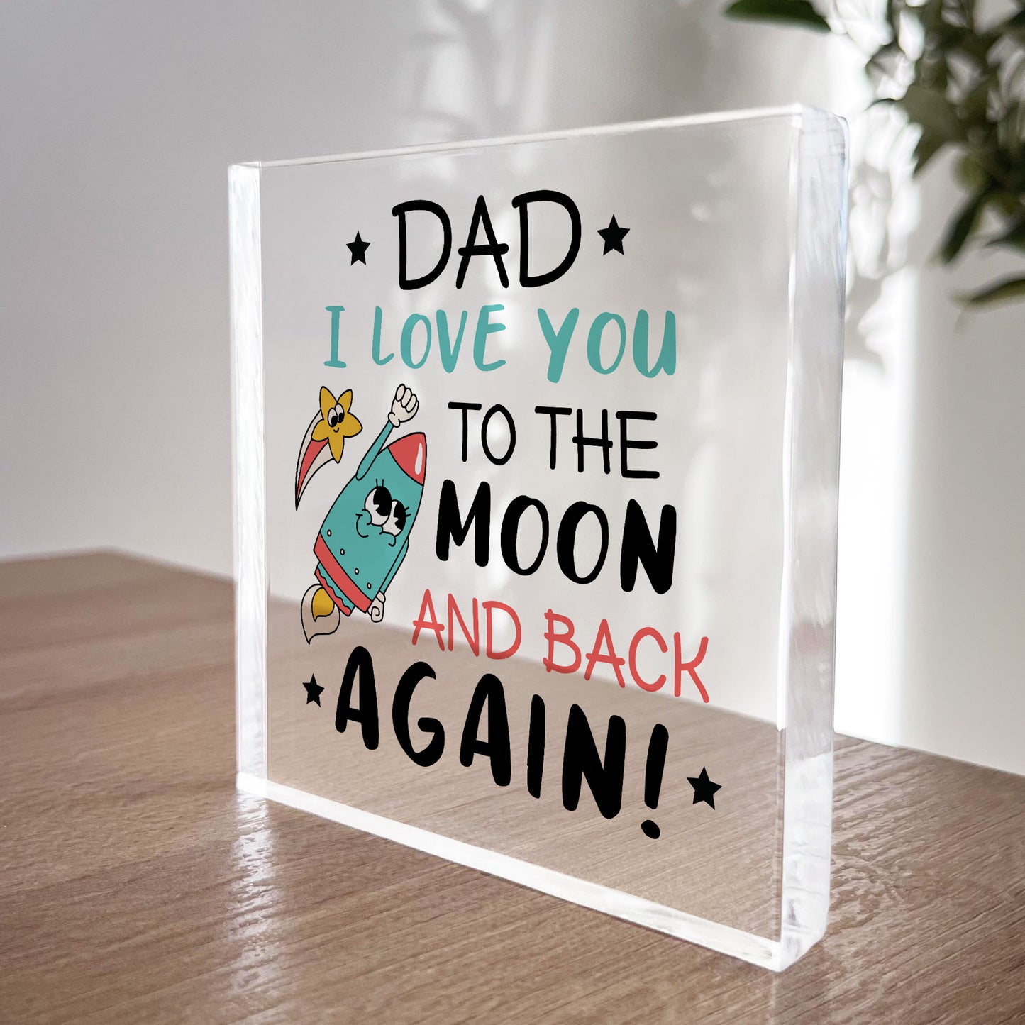 Dad Gifts Freestanding Plaque Gift Christmas Birthday Dad Gifts