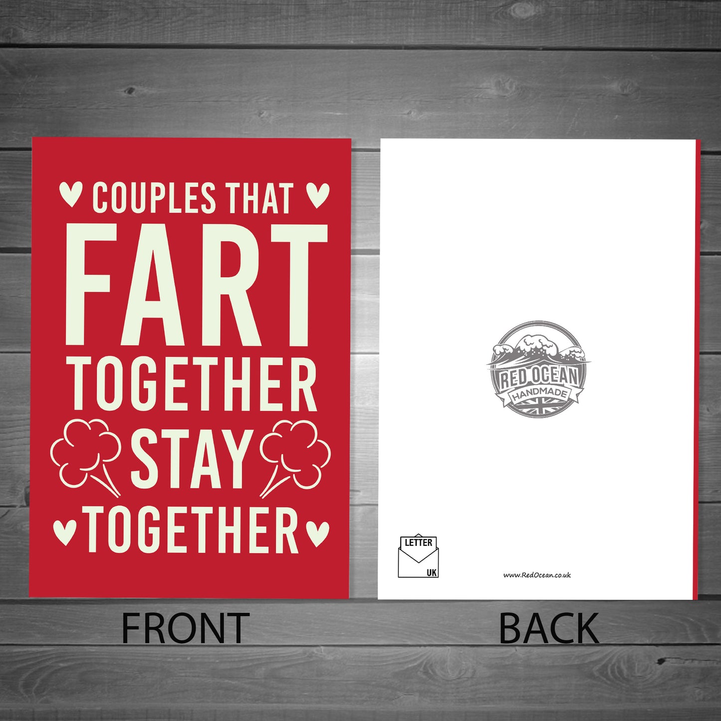 Valentines Card Funny Anniversary Card Husband Wife Him Her