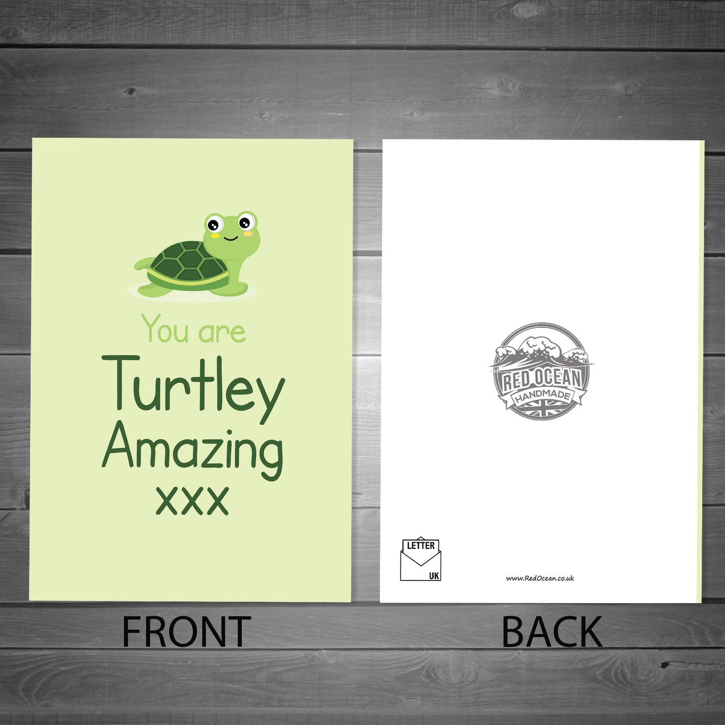 You Are Turtley Amazing Card For Him Her Funny Card For Men