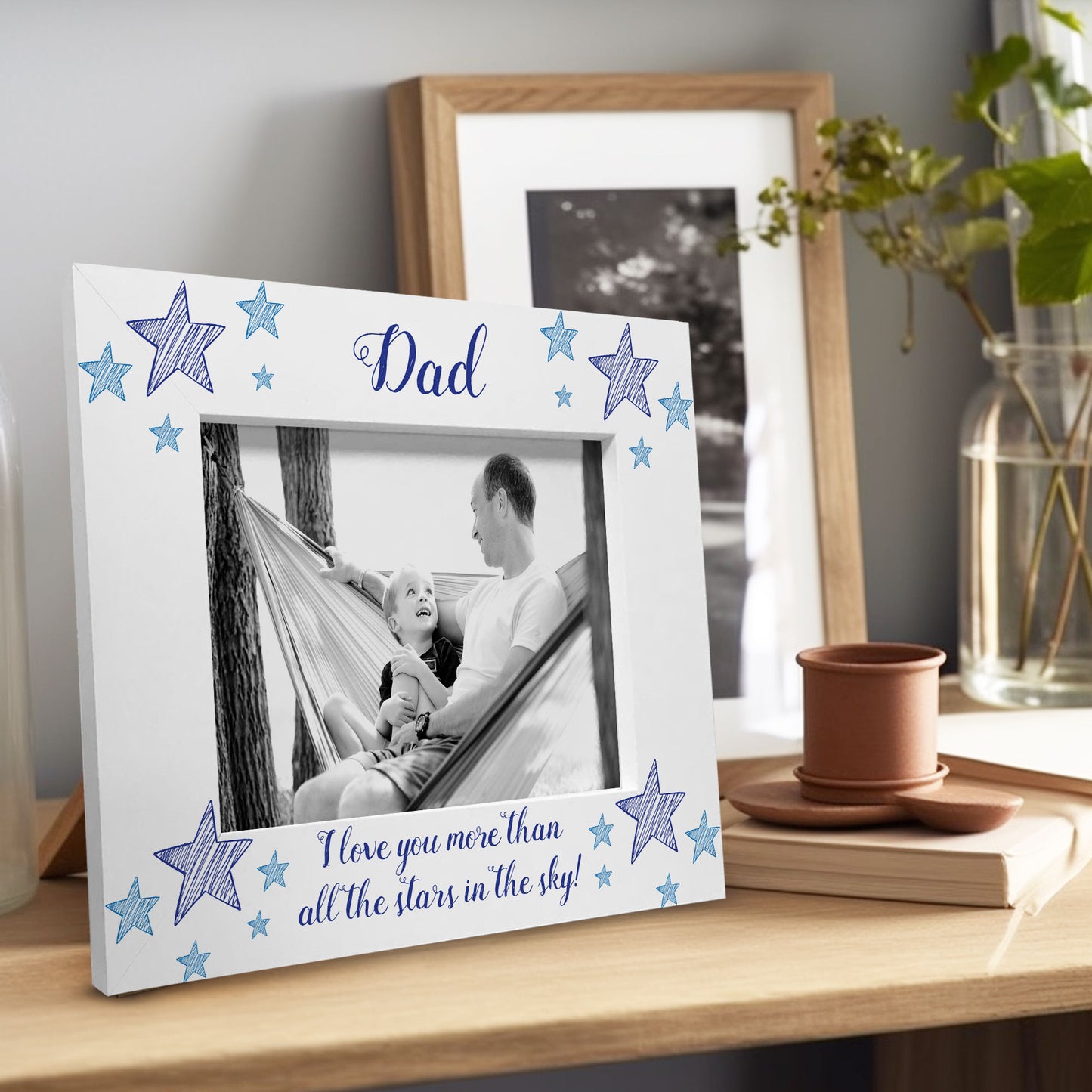 Dad Photo Frame For Fathers Day Birthday 7x5 Photo Frame Novelty
