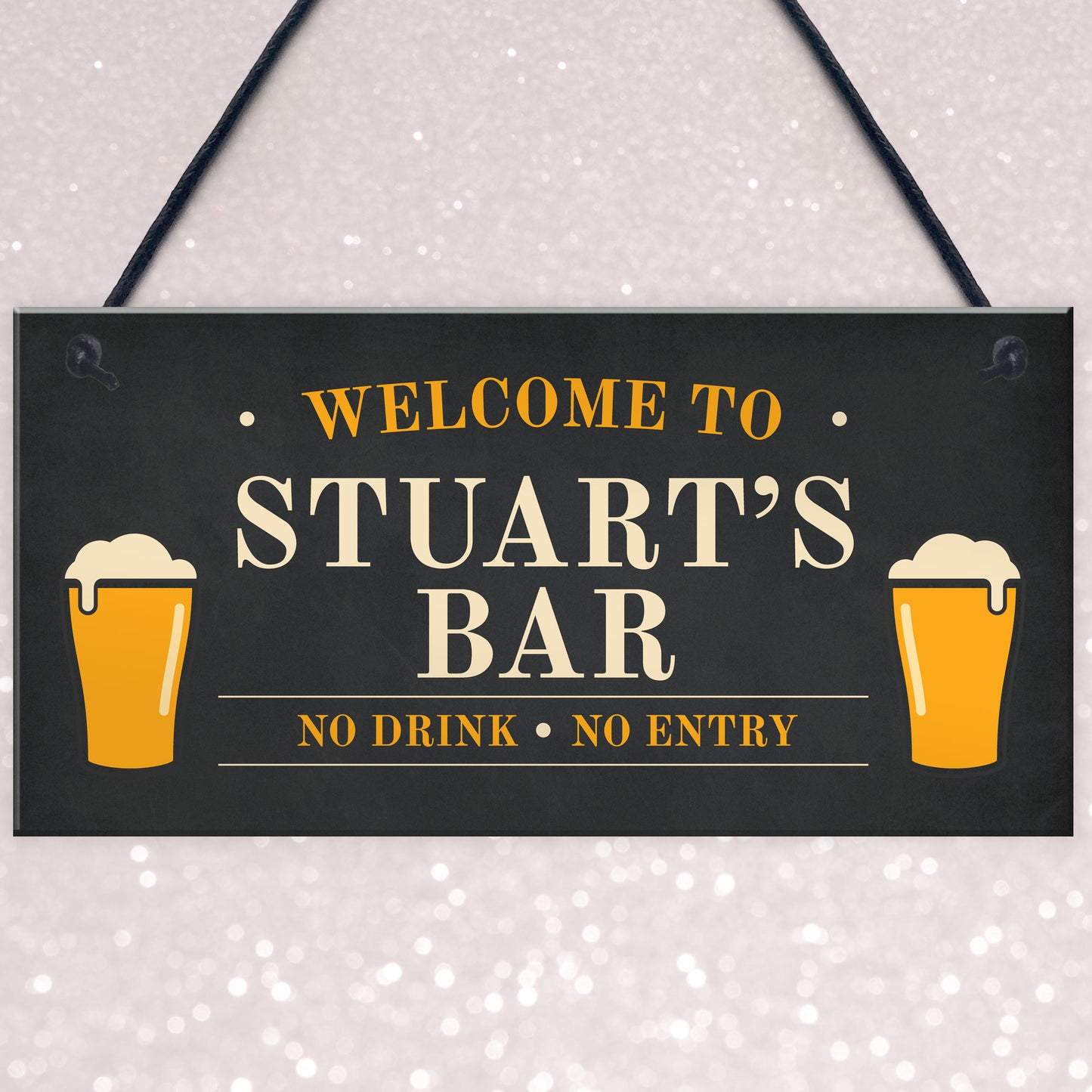 Home Bar Personalised Sign For Garden Bar Man Cave Novelty Bar