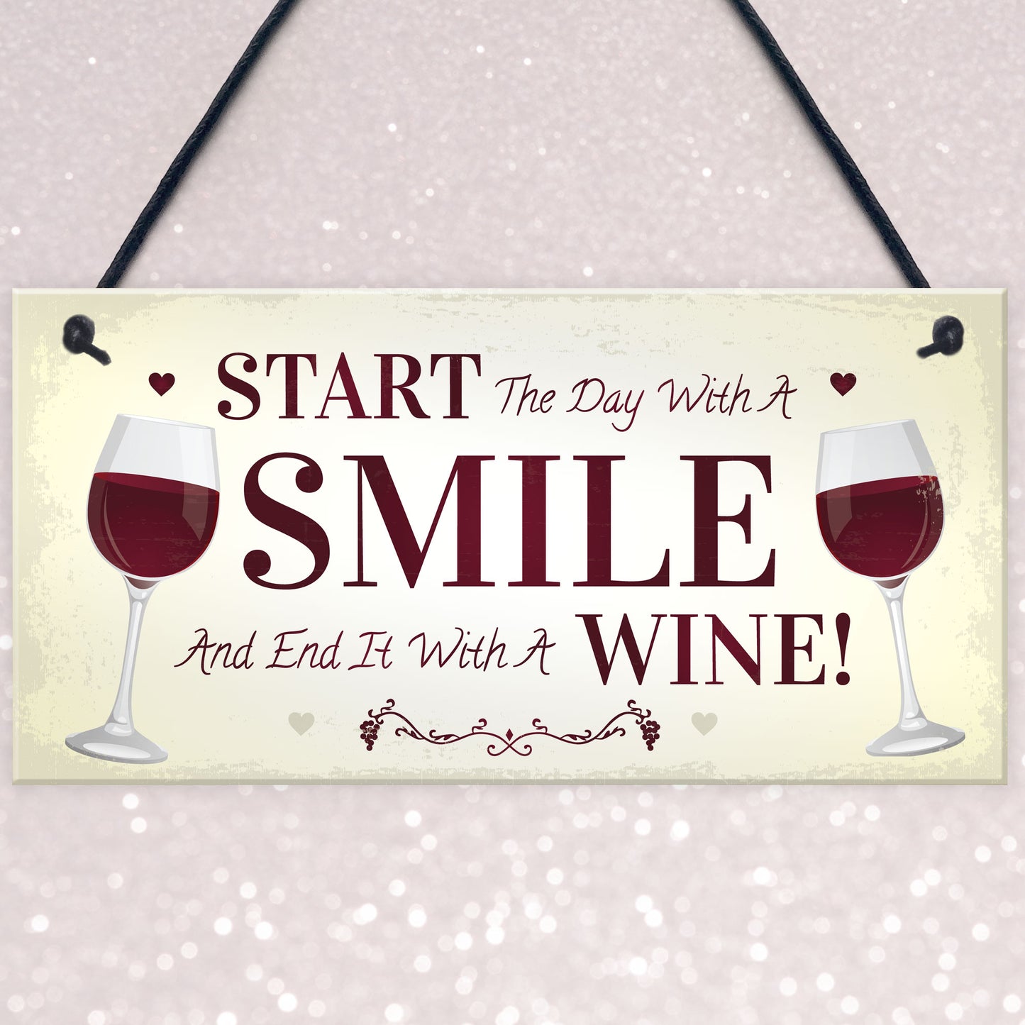 Funny Wine Gift Kitchen Bar Plaque Wine Lover Gift Alcohol Gift