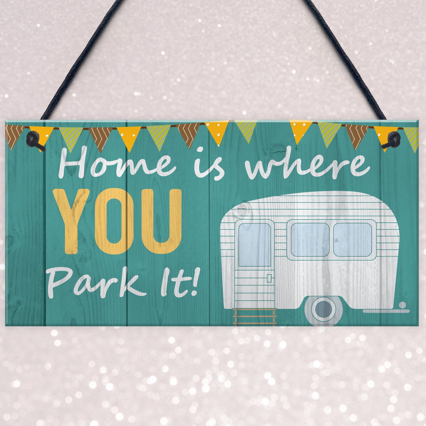 Caravan Accessories Hanging Wall Door Sign Caravan Sign Decor