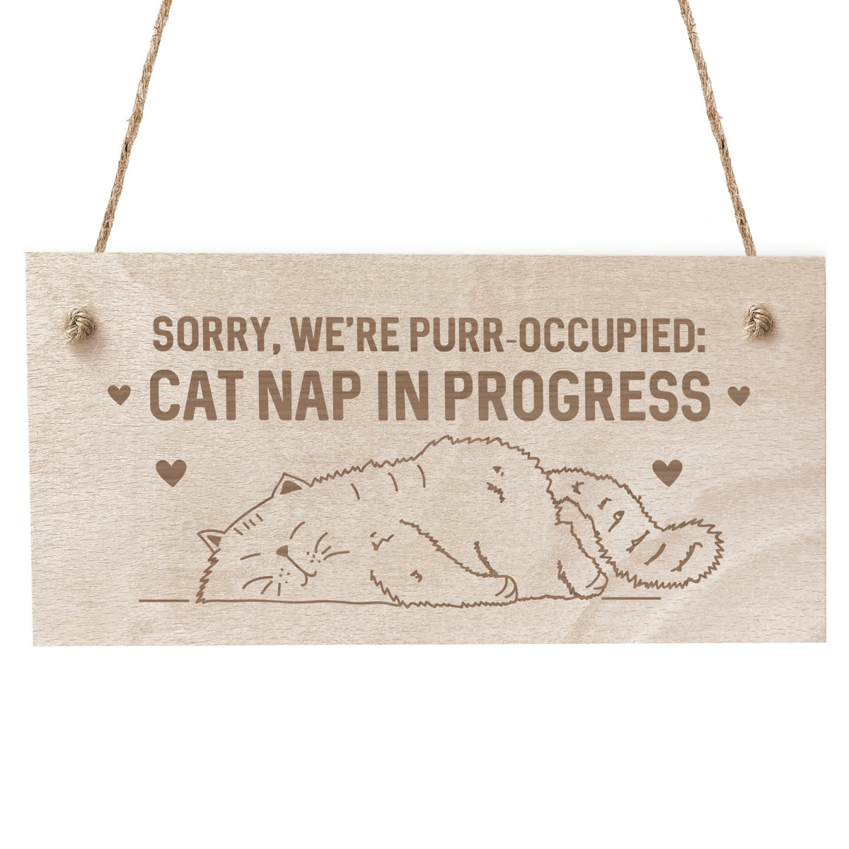 Funny Cat Gifts For Cat Lovers Cat Signs Gift For Women Engraved
