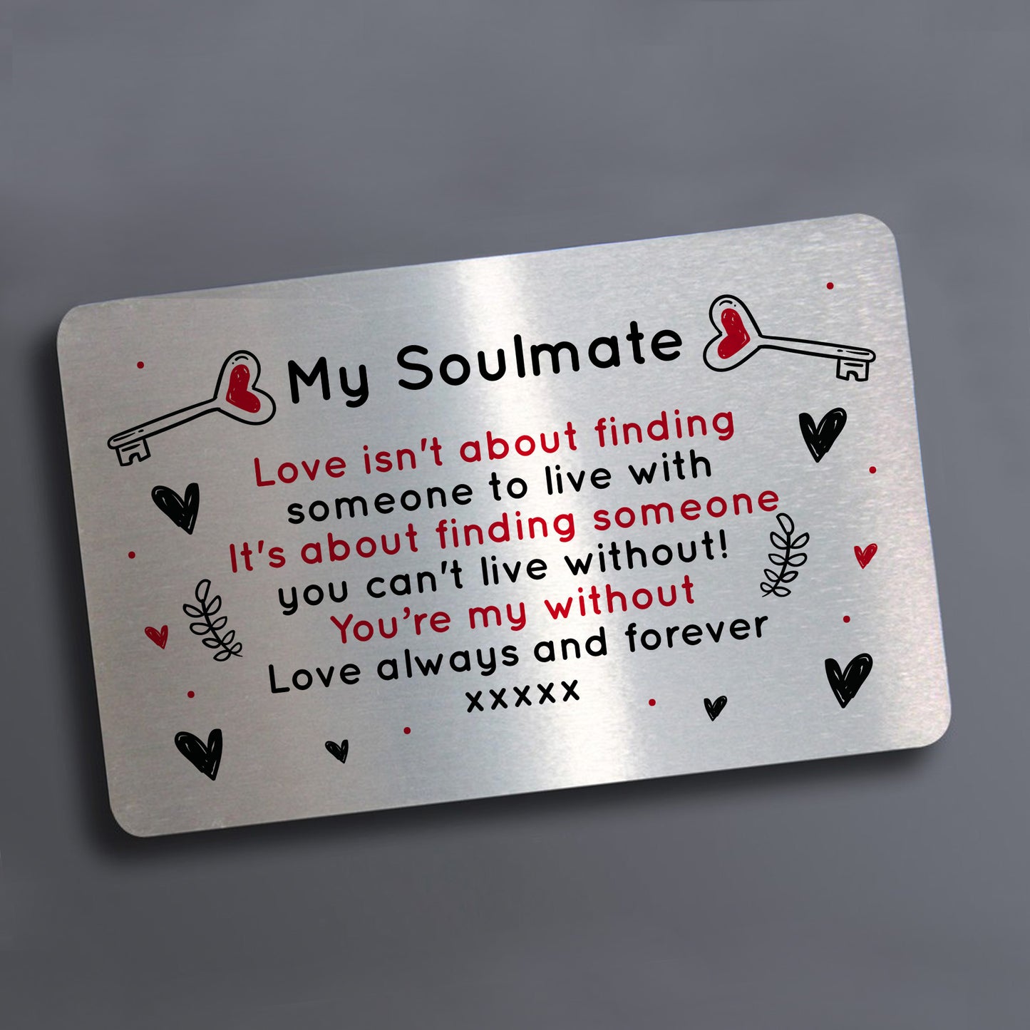 My Soulmate Gift Anniversary Gift For Him Her Husband Wife