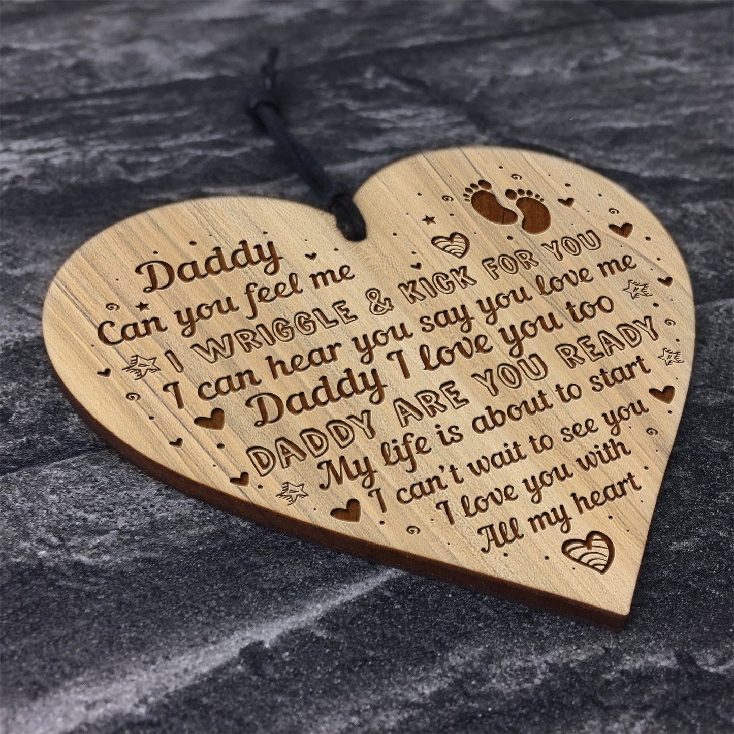 Daddy To Be Birthday Christmas Gifts From Bump Gifts Engraved