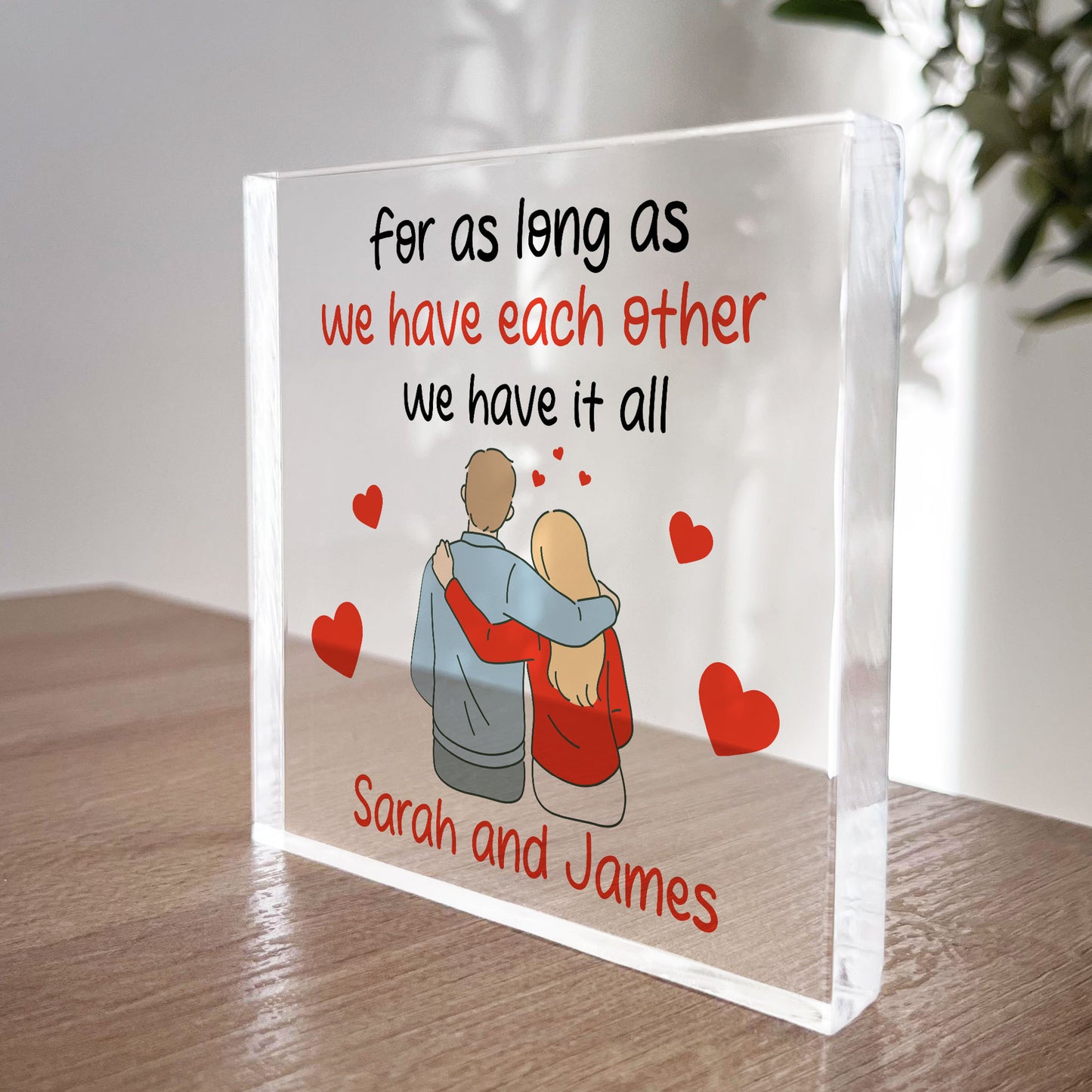 Personalised Couples Gift For Boyfriend Girlfriend Husband Wife