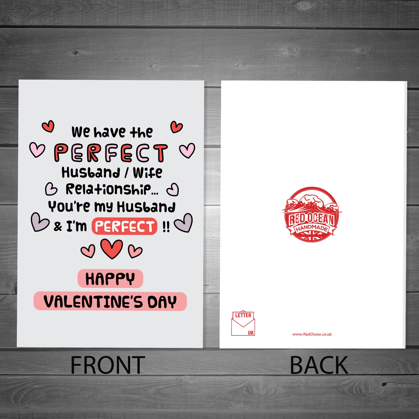 Funny Valentine's Day Card For Husband Joke Valentines Cards