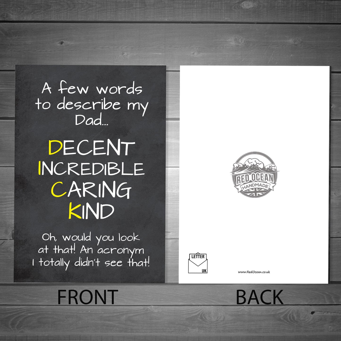 Funny Birthday Card For Dad Rude Fathers Day Card Adult Humour