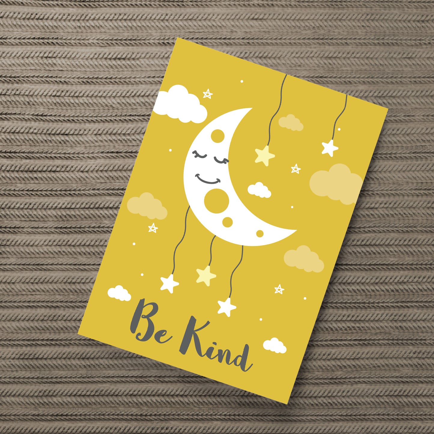 Yellow Nursery Prints For Baby Nursery / Childs Bedroom Wall Art