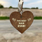 Nan Gifts From Granddaughter Grandson Wood Keyring Nan Gift