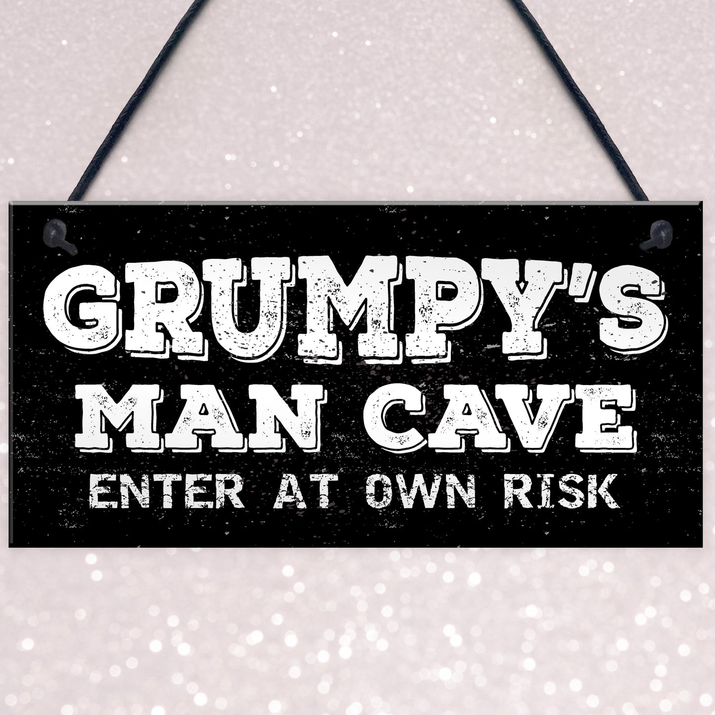 Man Cave Plaque Garage Signs For Men Shed Dad Grandad Son