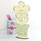 Mothers Day Memorial Gift For Mum Wooden Flower In Memory