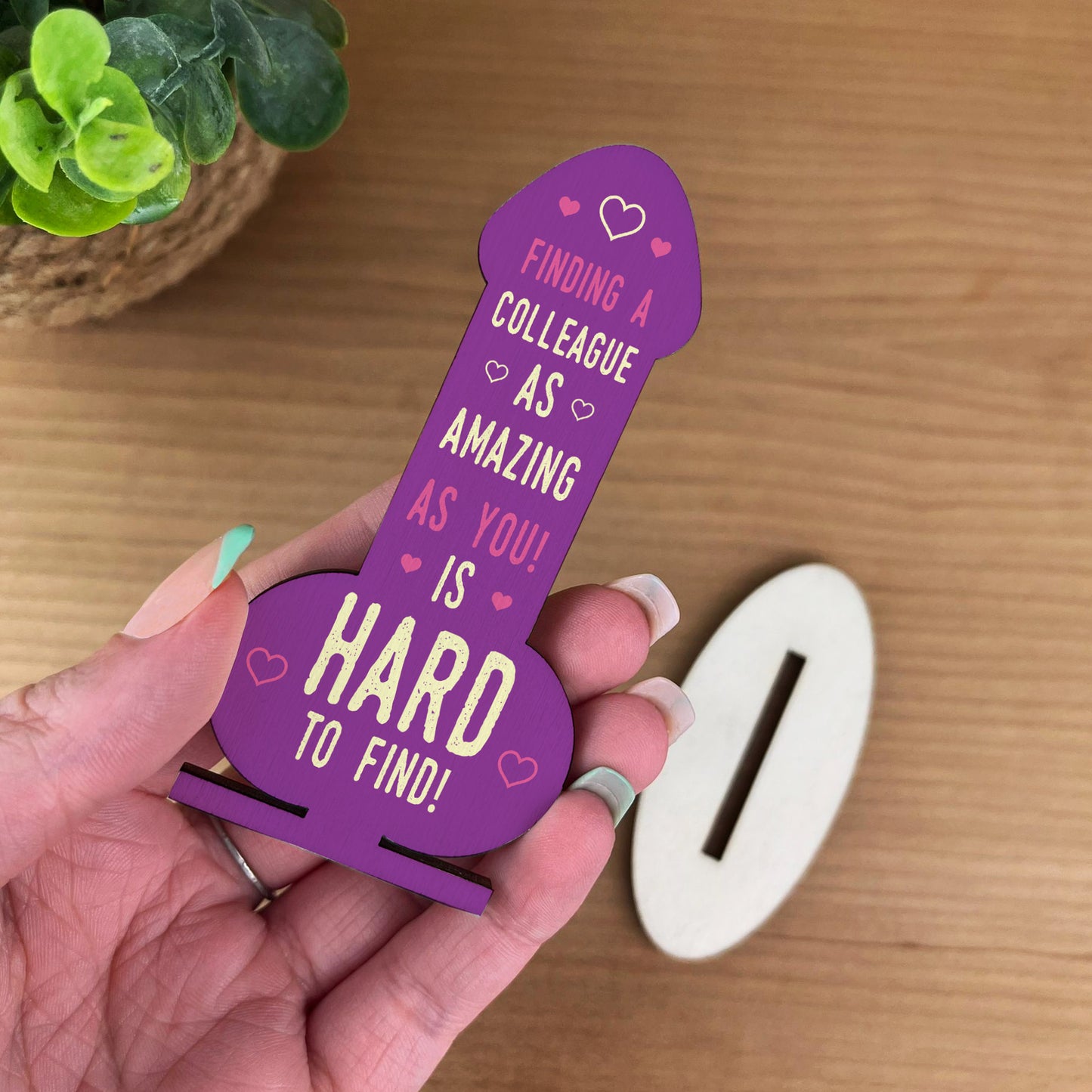 Colleague Novelty Friendship Plaque Gift For Women Leaving Job