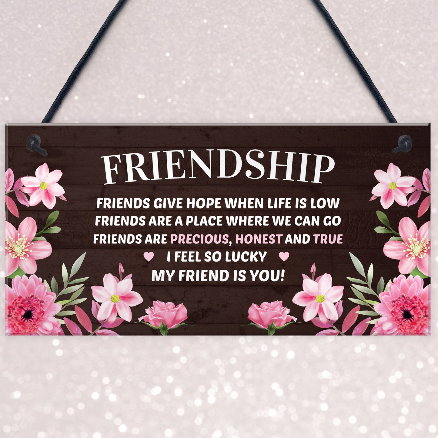 Best Friendship Gift Plaque For Best Friend Birthday Gifts