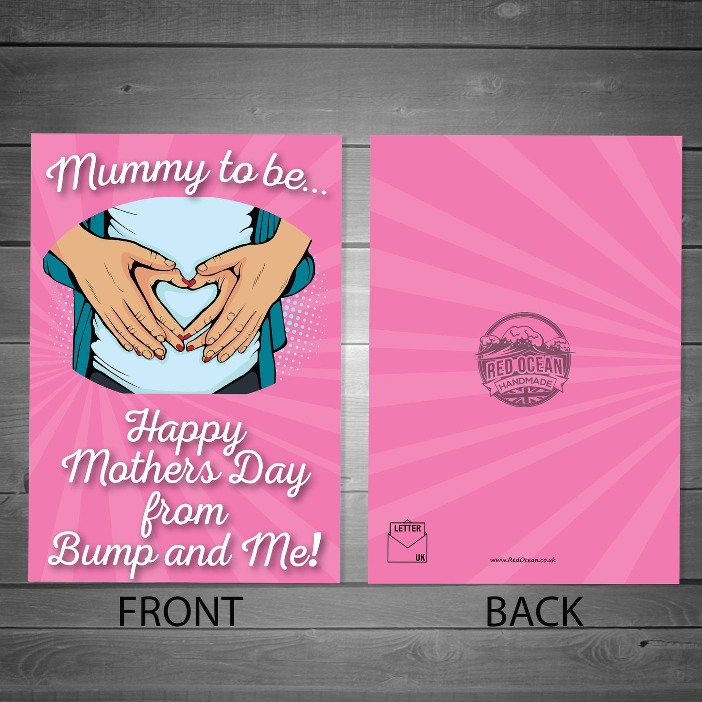 Mummy to Be Mothers Day Card From Baby Bump Cute Card