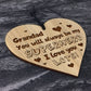 Grandad Gift Birthday Christmas Superhero Engraved Heart Gift