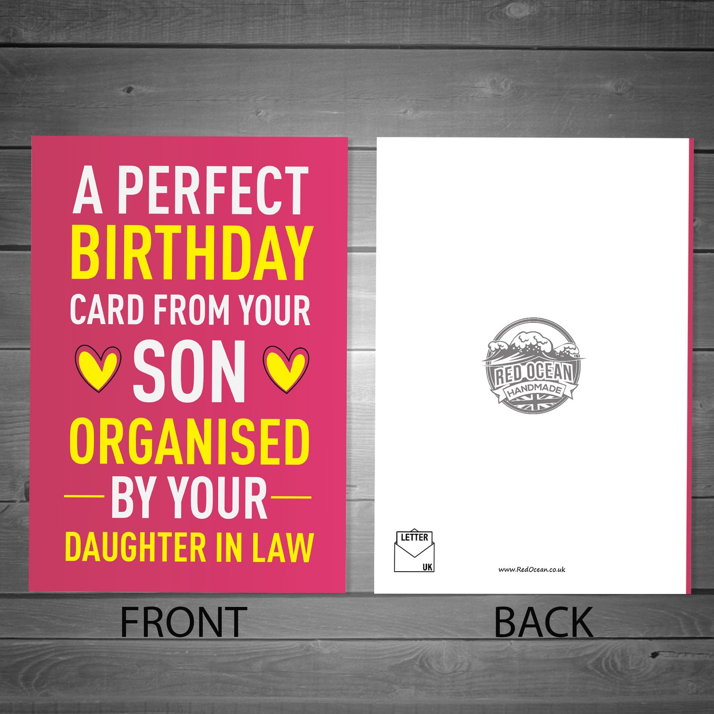 Funny Birthday Card From Son Bought By Daughter In Law Hilarious