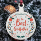 Best Godfather Christmas Bauble Tree Decoration Gifts For Him