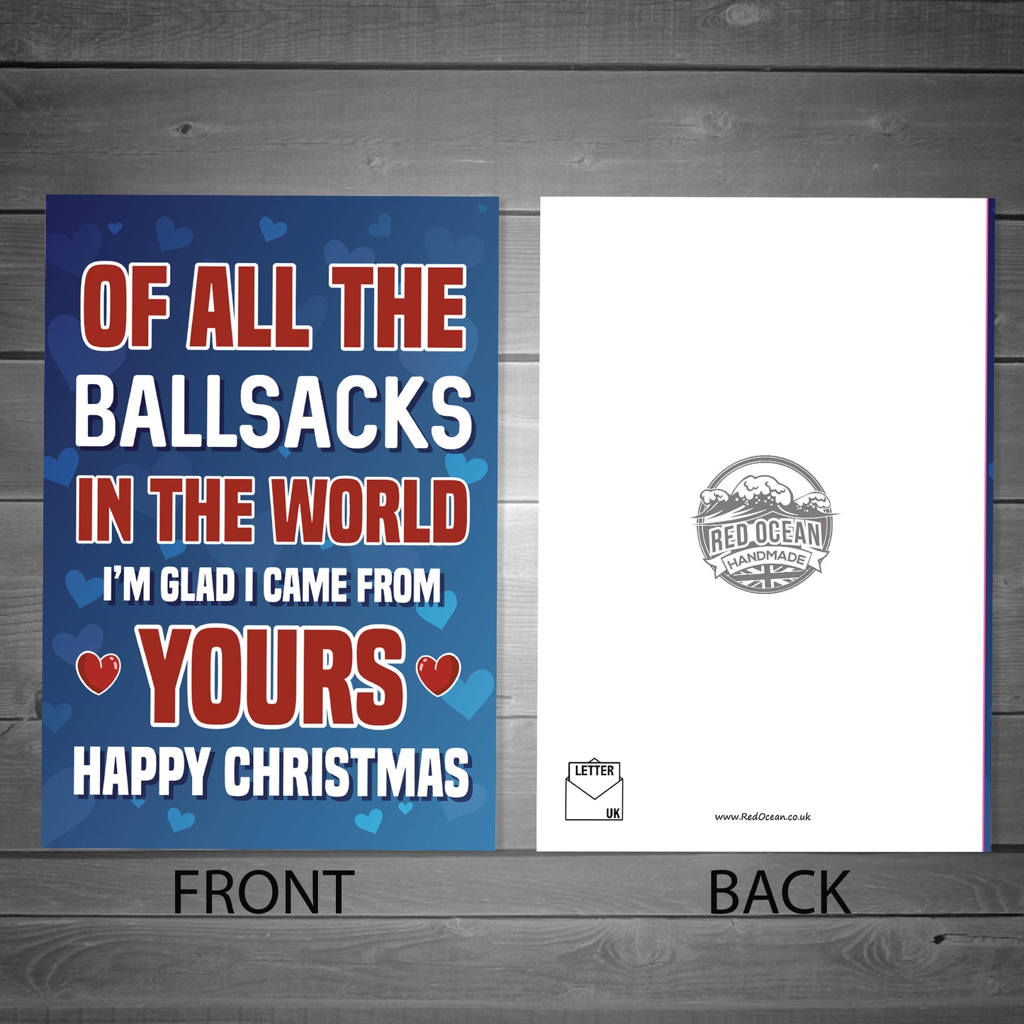 Funny Christmas Card For Dad Rude Christmas Cards Christmas Card