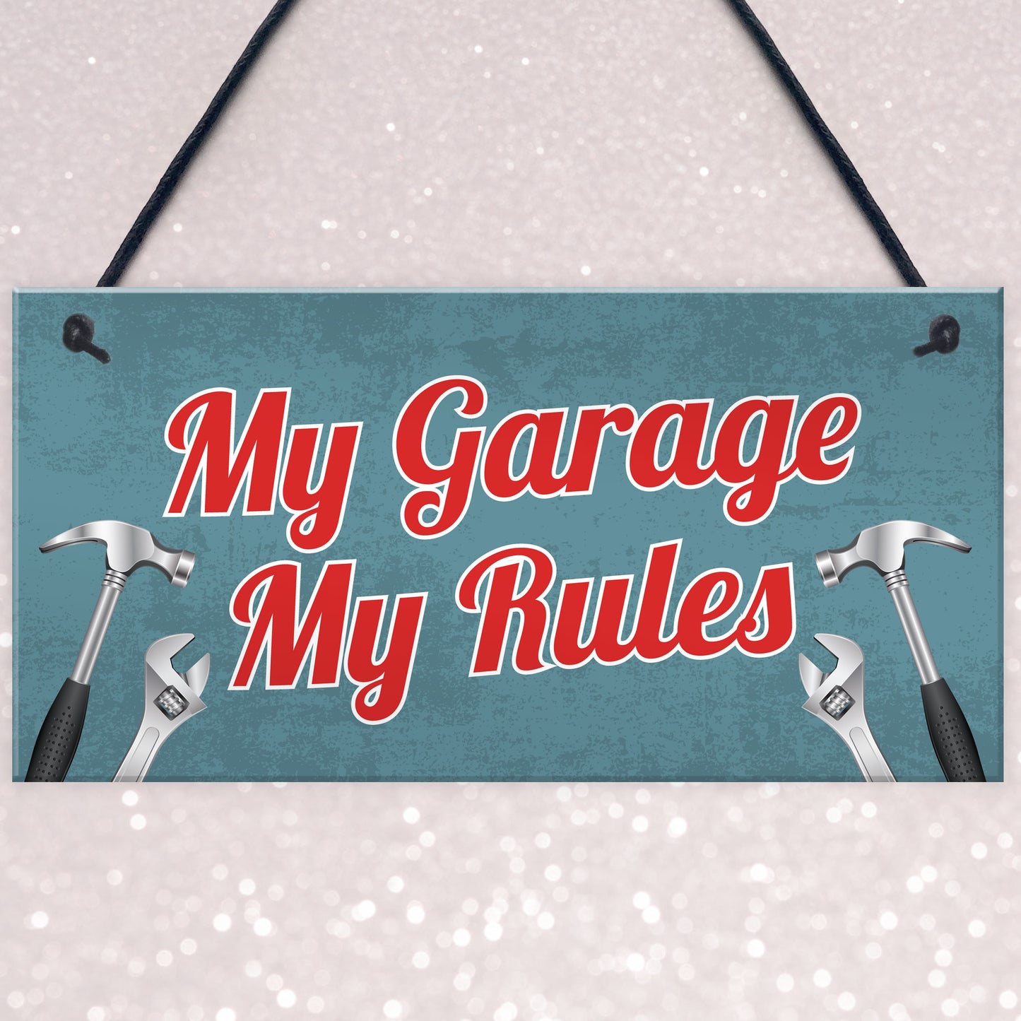 Garage Sign Man Cave Sign Shed Door Wall Hanging Plaque Gifts