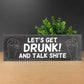 Funny Bar Sign Wooden Bar Sign Standing Plaque Man Cave Sign