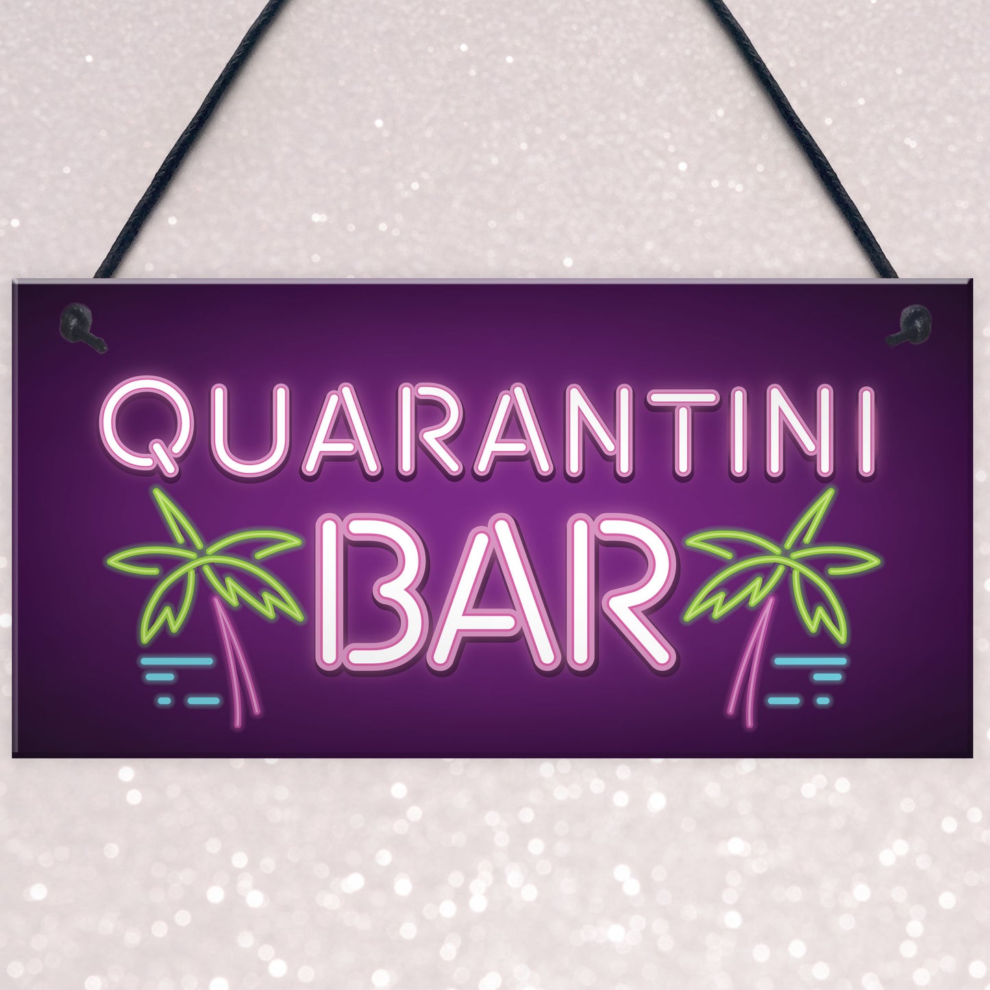 Novelty Quarantine Bar Signs And Plaques Bar Man Cave Gifts