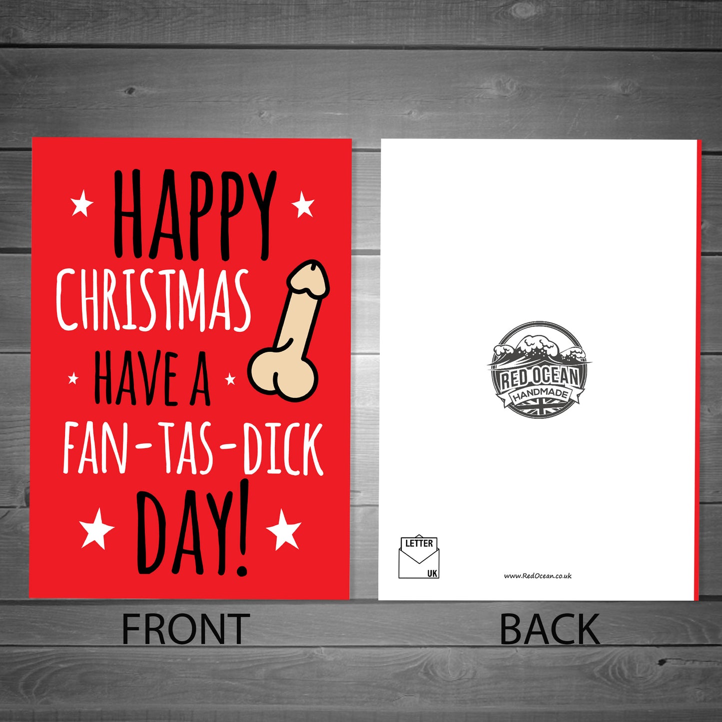 Funny Humourous Christmas Card For Friend Funny Card For Him Her