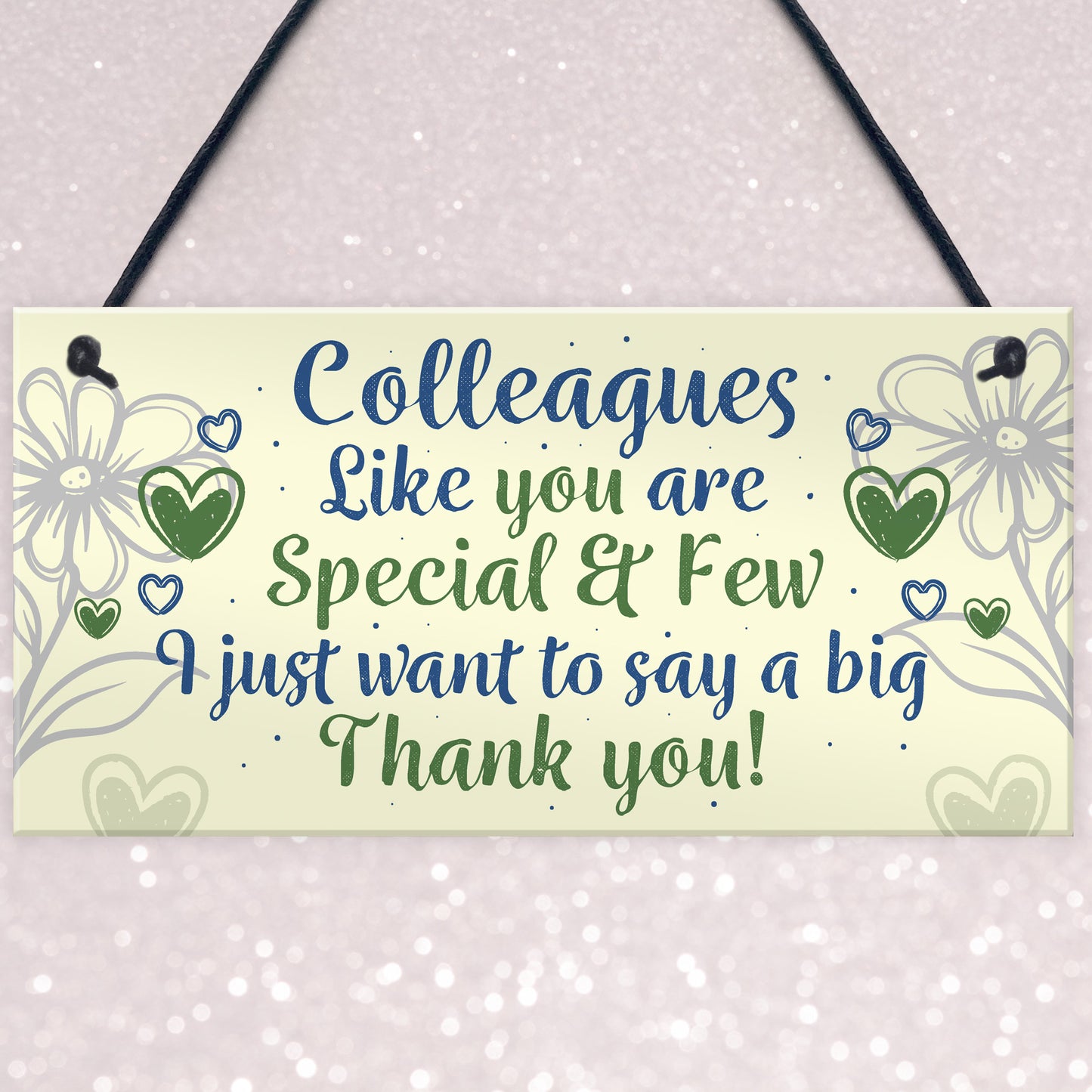 Special And Few Colleagues Plaque FRIEND Thank You Colleague