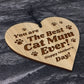 Best Cat Mum Gift For Mothers Day Engraved Heart Mum Gifts