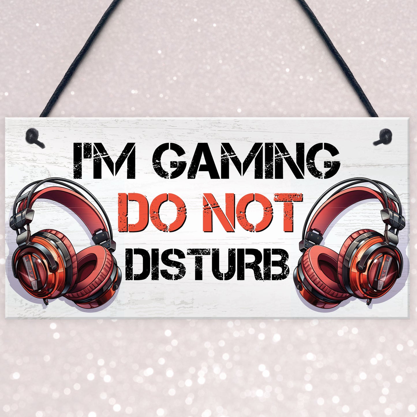 Gaming Sign For Boys Bedroom DO NOT DISTURB Funny Gaming Bedroom