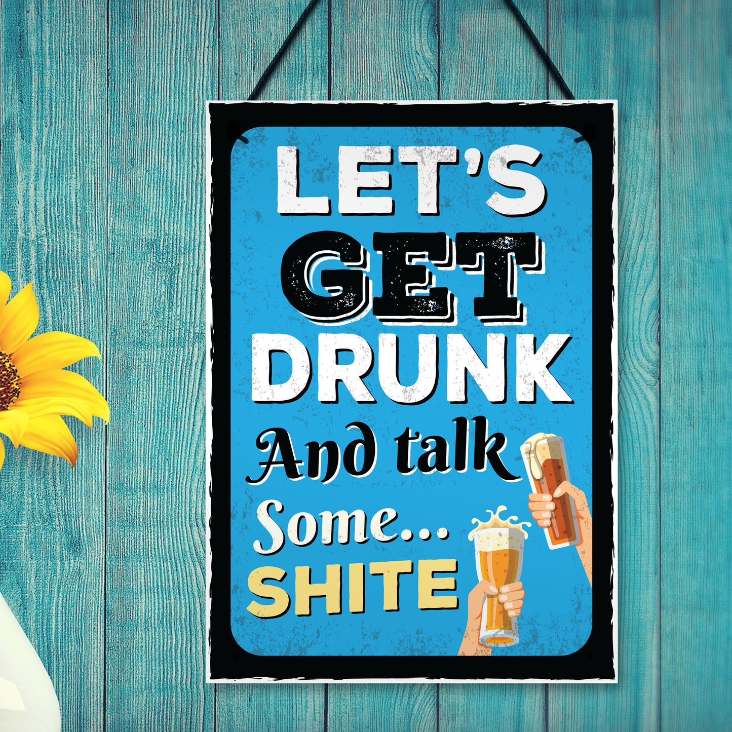 Bar Sign For Home Wall Door Sign Man Cave Shed Plaque Beer Gift