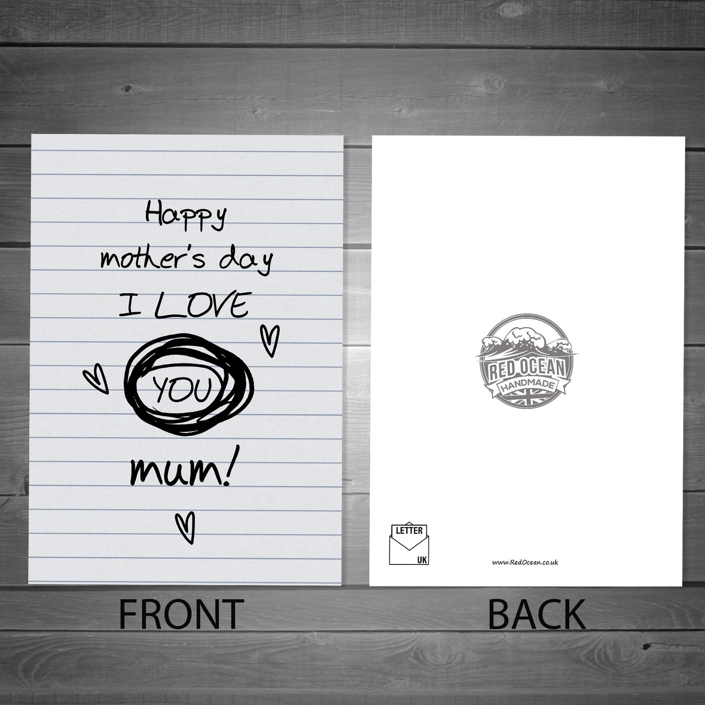 Funny Mothers Day Rubbish Card Novelty Joke Card For Mum