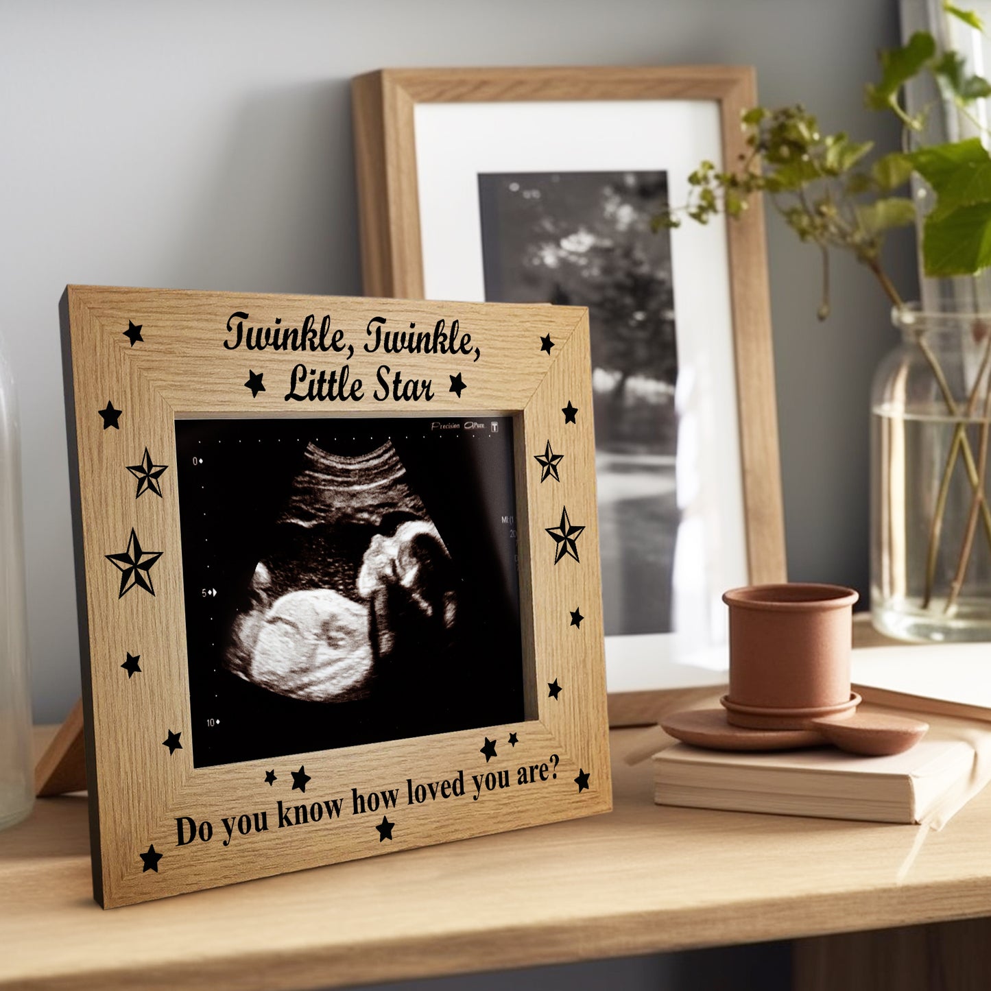 Baby Scan Photo Frame Baby Boy Baby Girl Gift Nursery Decor