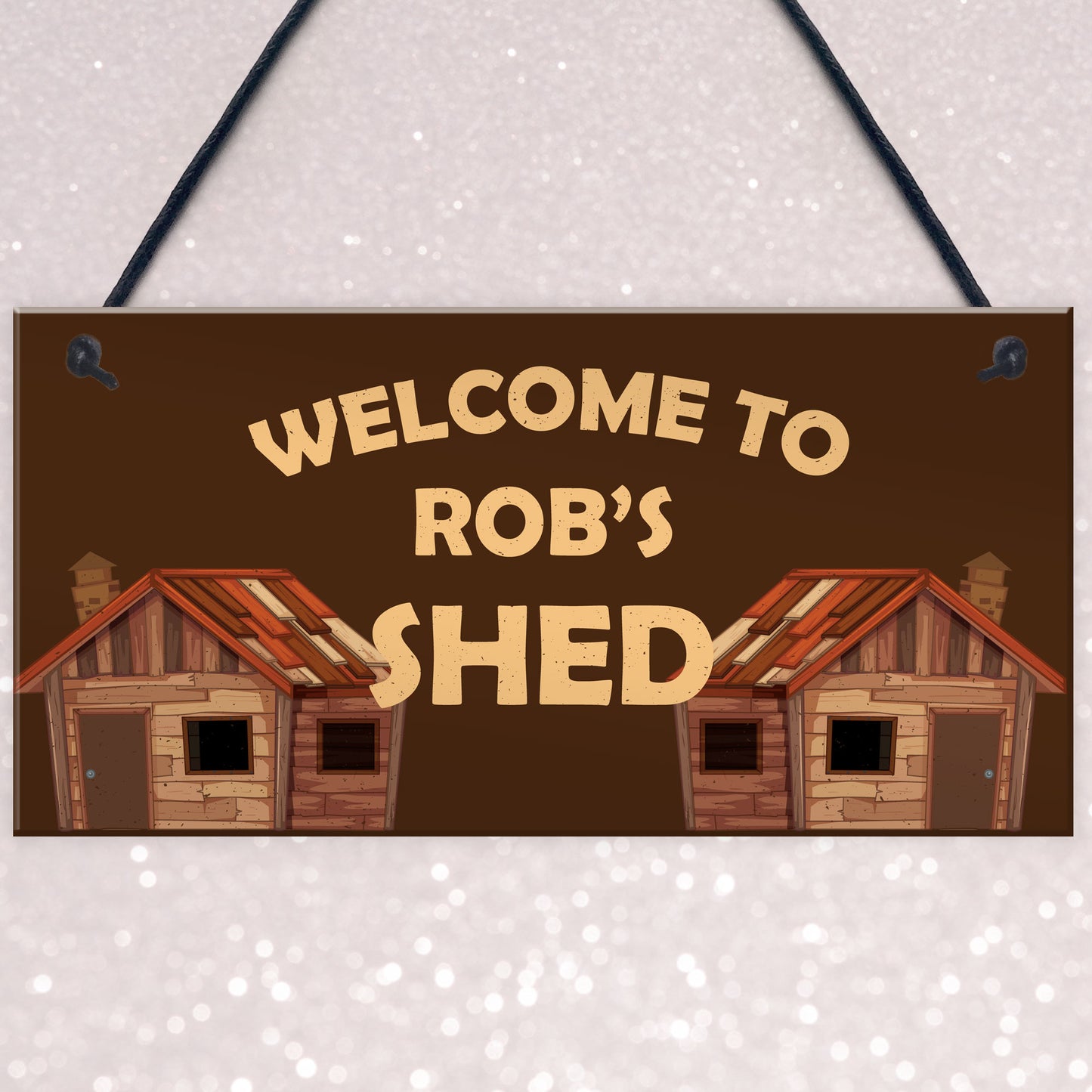 Personalised Garden Sign Shed Sign Gift For Men Garage Allotment