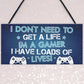 Funny Gaming Bedroom Sign Novelty Gamer Gift Birthday Gift Son