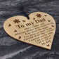 Novelty Gift For Dad For Birthday Christmas Engraved Heart Daddy