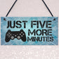 Funny Gamer Gift For Son Gaming Sign ManCave Sign Playstation