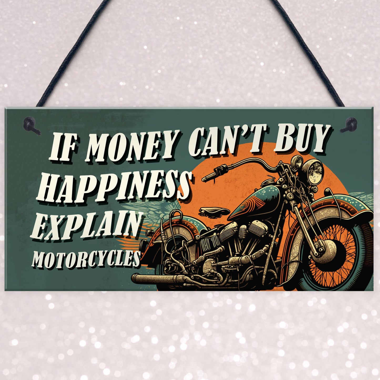 Novelty Motorcycle Gifts for Men Women Bikers Funny Motorbike