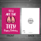 Funny Birthday Card For Girlfriend Friend Funny Joke Humour Card