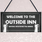 Outside Inn Bar Signs For Outdoor Hanging Wall Door Plaque