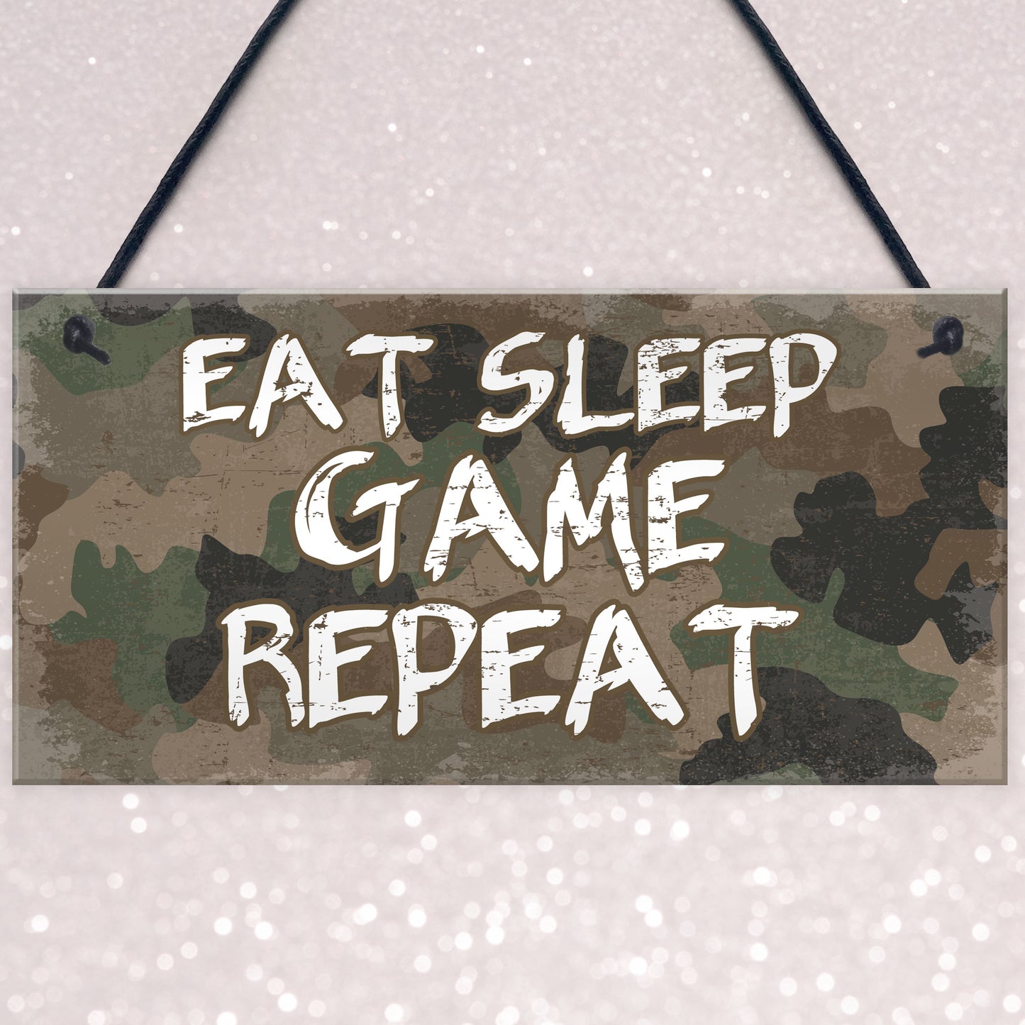 Gaming Sign Funny Gamer Gift For Boys Bedroom Decor ManCave Sign