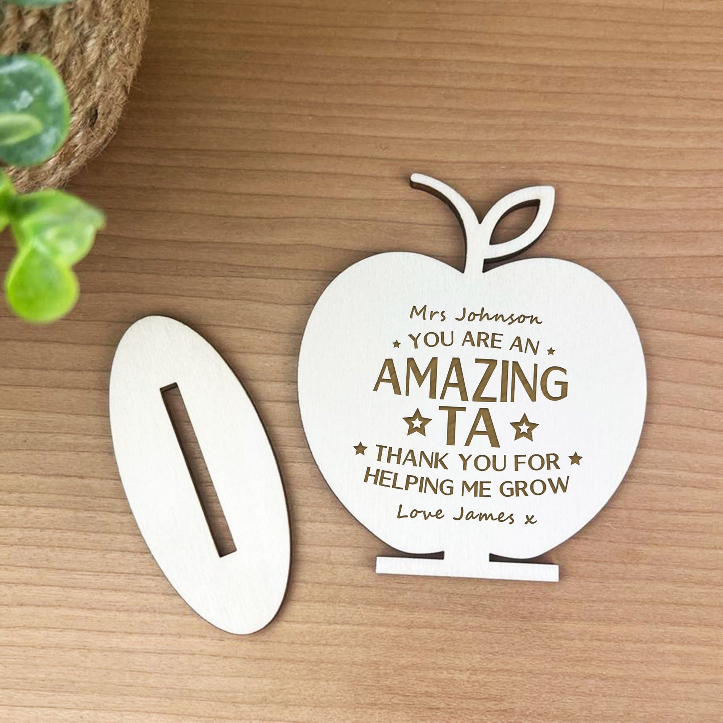 Personalised Teaching Assistant Teacher Thank You Gifts