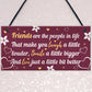 BEST FRIEND PLAQUE Thank You Gift For Her Birthday Gifts For Her