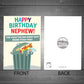 Funny Birthday Card For Nephew Lockdown Theme Novelty Card