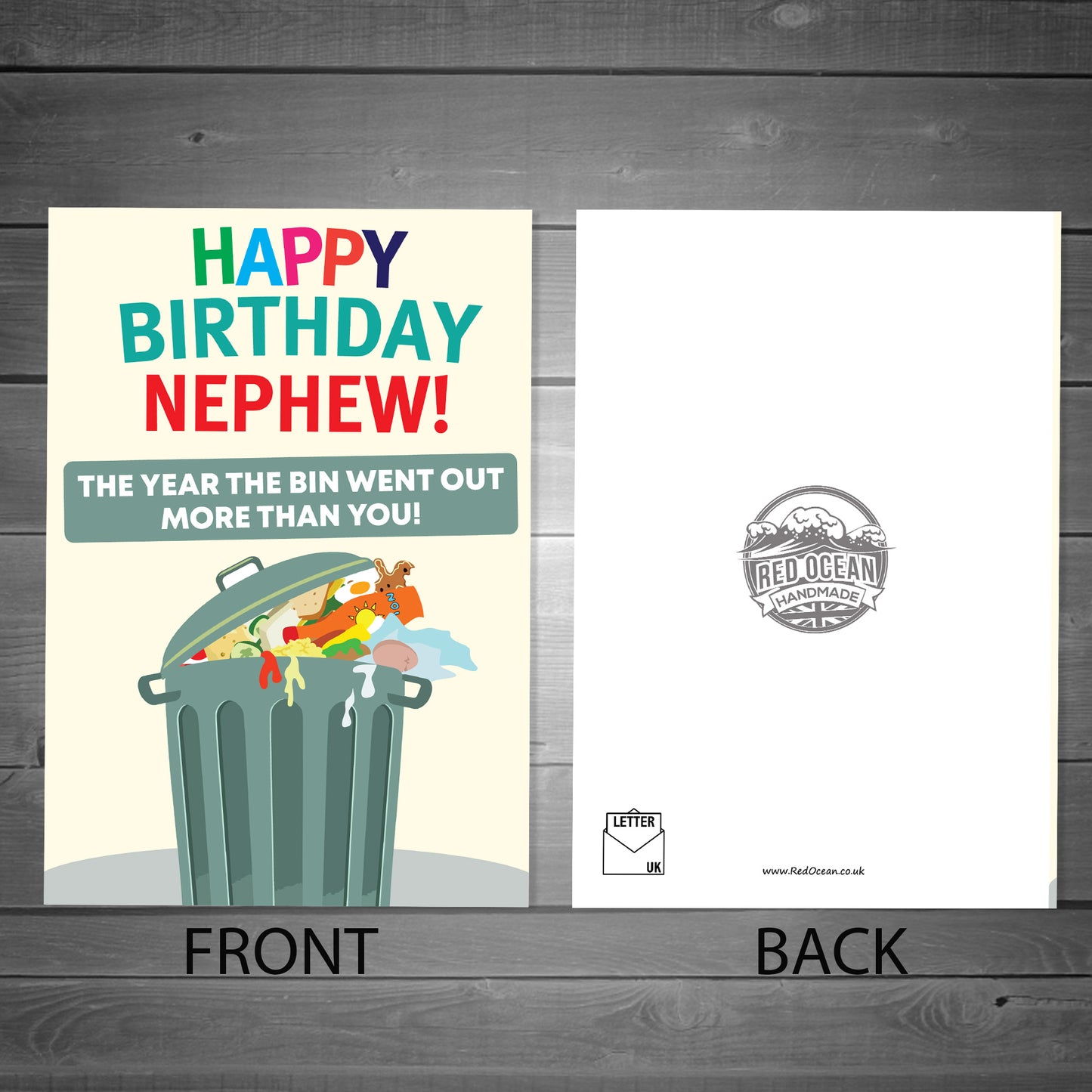 Funny Birthday Card For Nephew Lockdown Theme Novelty Card