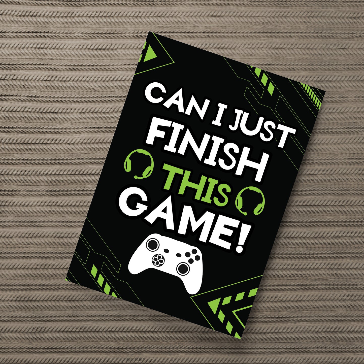 Gaming Black Prints Posters For Boys Bedroom Novelty Gamer Xbox
